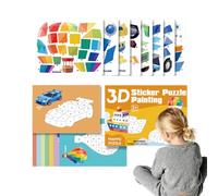 Libri Di Adesivi Per Bambini Attività Educativa Di Viaggio In Aereo