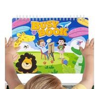 Libri Di Apprendimento Per Bambini,Portatile Doppio Lato Educativo | Matchmaking Forme Libro Di Lavoro Giocattoli - Per Ragazzi E Ragazze Prescolare Scuola Viaggio Aereo Casa Natale Compleanno