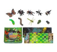 Libri Di Attività Per Bambini | Giocattolo Verme Magnetico Con Giunti Mobili - Gioco per Apprendimento Precoce a Forma di | Per Bambini Ragazzi Asili Nidi Scuole Materne Viaggi in Auto e Aereo Casa Gi