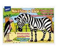 Libri di colorazione per bambini Visita allo ZOO