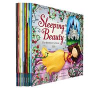 Libri di fiabe illustrati per bambini, set di 10 libri (La bella addormentata, il maiale e il maialino, Amo il mio papà, Biancaneve, Il vecchio MacDonald che cantava con la fattoria e ALTRO!)