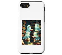 Libri di lettura fantasma carino Merch di Halloween per gli amanti dei libri Custodia per iPhone SE (2020) / 7/8