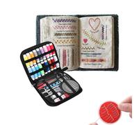 Libri di Modelli di Cucito,Kit per Imparare a Cucire con Istruzioni Passo Passo - Libro per Imparare a Cucire e Ricamare,per la Famiglia