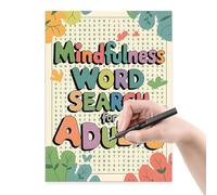Libri di ricerca di parole per adulti, libri di puzzle di ricerca di parole per adulti, Gioco di ricerca multilivello per rilassarsi, Parola Word Set to adulto per mantenere occupato, io