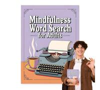 Libri di ricerca di Word, libri di ricerca per adulti Word | Crea tranquillità e positività nella tua vita,Libro di ricerca multilivello -Word per adulti uomini donne rilassano, tra cui 400 più