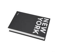Libri di simulazione alla moda per la casa, la vendita al dettaglio e l'ospitalità con stampa ad alta definizione e carta spessa grigia per una maggiore durata (New York)