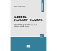 Libri Di Tullio D'Elisiis Antonio - La Riforma Dell'udienza Preliminare. Aggiorn