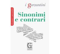Libri Dizionario Dei Sinonimi E Contrari