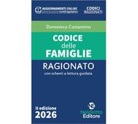 Libri Domenico Costantino - Codice Ragionato Delle Famiglie 2026 Con Schemi A Le