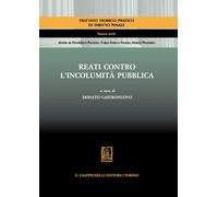 Libri Donato Castronuovo - Reati Contro L'incolumita Pubblica