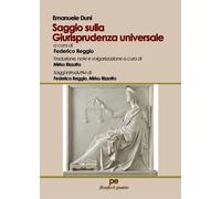 Libri Duni Emanuele - Saggio Sulla Giurisprudenza Universale