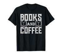 Libri e Amanti del caffè Lettura Tempo Citazione Maglietta