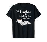 Libri e caffè Mi contano nella Lettura del Topo di Biblioteca Maglietta