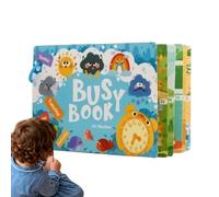 Libri Educativi per Bambini Piccoli | Giocattoli Educativi Interattivi E Divertenti - Quaderni Di Apprendimento Per Bambini E Giocattoli Da Viaggio - per 1-5 Anni per Casa Scuola Viaggio Asilo