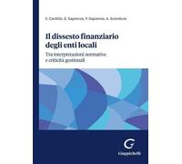 Libri Eleonora Cardillo / Sapienza Giuseppe / Pietro Sapienza - Il Dissesto Fina