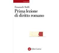 Prima lezione di diritto romano