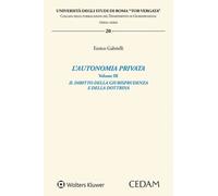 Autonomia privata vol. 3