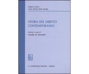 Libri Enrico Genta / Pene Vidari Gian Savino - Storia Del Diritto Contemporaneo.