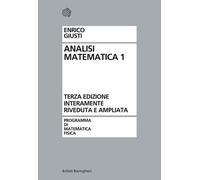 Libri Enrico Giusti - Analisi matematica. Vol. 1 - 2002