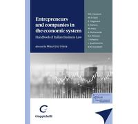 Libri Entrepreneurs And Companies In The Economic System. Handbook Of Italian Bu