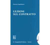 Libri Ernesto Capobianco - Lezioni sul contratto - 2014