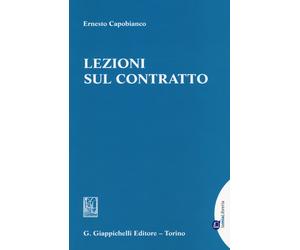 Libri Ernesto Capobianco - Lezioni sul contratto - 2014