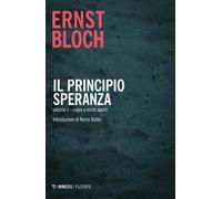 Libri Ernst Bloch - Il Principio Speranza #01
