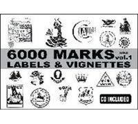 6000 marks Mini. Labels & vignettes. Con CD-ROM. Vol. 1