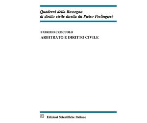 Libri Fabrizio Criscuolo - Arbitrato e diritto civile - 2022