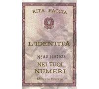 Libri Faccia Rita M. - L' Identita Nei Tuoi Numeri