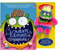 Libri Febe Sillani - Gnam, Il Mostro Mangiapaure. Ediz. A Colori. Con Peluche