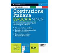 Libri Federico Del Giudice Pietro Emanuele - Costituzione Italiana Esplicata Min