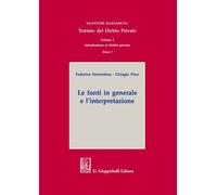 Trattato del diritto privato. Vol. 1-1 - Sorrentino Federico, Pino Giorgio