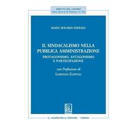 Il sindacalismo nella pubblica amministrazione. Protagonismo, antagonismo ...