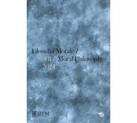 Libri Filosofia Morale-Moral Philosophy (2024). Ediz. Bilingue #01