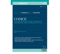 Libri Francesco Caringella / Luigi Tarantino - Codice Amministrativo 2026. Con A