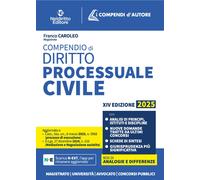 Compendio di procedura civile 2025, aggiornato al I e al II Correttivo Cartabia in tema di mediazione e negoziazione assistita