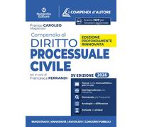 Libri Franco Caroleo - Compendio di procedura civile 2026 - 2026