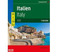 Italy Road Atlas (1:150,000) (Anello, filo)