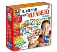 Il trenino dell'alfabeto Montessori. Happy. Ediz. illustrata. Con gadget