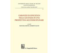 Libri Garanzie Ed Efficienza Nella Giustizia In Una Prospettiva Multidisciplinar
