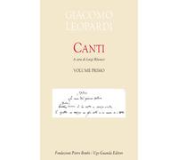 Libri Giacomo Leopardi - Canti. Vol. 1 - 2019