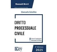 Libri Giancarlo Sciortino - Diritto Processuale Civile 2025