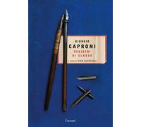 Libri Giorgio Caproni - Registri Di Classe