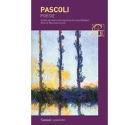 Libri Giovanni Pascoli - Poesie
