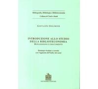 Libri Giovanni Solimine - Introduzione Allo Studio Della Biblioteconomia. Rifles