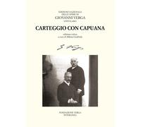 Libri Giovanni Verga - Carteggio Con Luigi Capuana