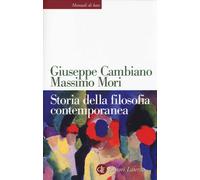 Libri Giuseppe Cambiano / Massimo Mori - Storia Della Filosofia Contemporanea