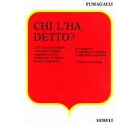 Chi l'ha detto?