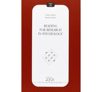 Libri Glenn Alessi - Reading for research in psychology - 1999